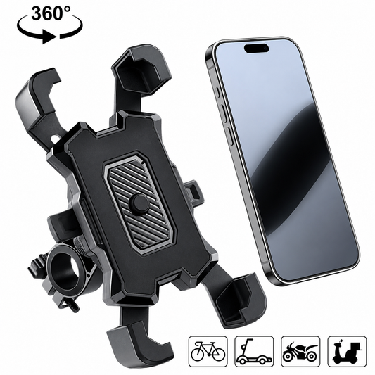 360° Rotatable Electric Bike Phone Holder