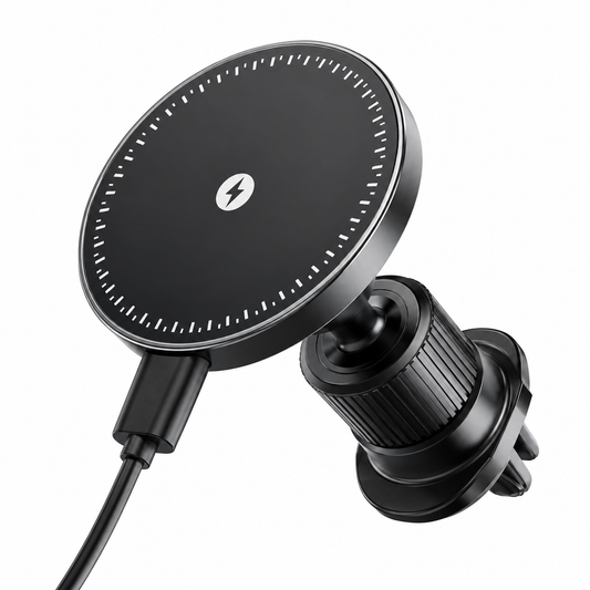 15W Magnetic Wireless Car Charger Air Vent Phone Holder