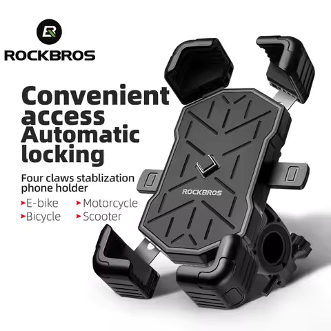 360° Rotatable Electric Bike Phone Holder