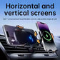 Wireless Car Charger Phone Holder with Manual Clamp