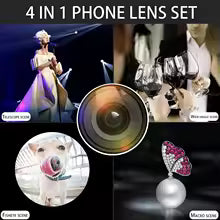 32X HD Telephoto Monocular Phone Lens with Tripod
