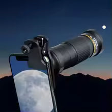 32X HD Telephoto Monocular Phone Lens with Tripod
